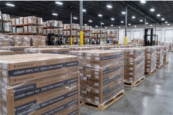 Luxury Vinyl Tile Warehouse Inventory