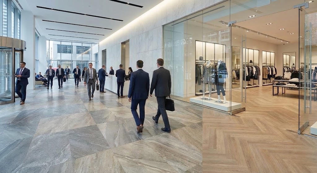 National Fashion Retailer Rollout-LVT flooring