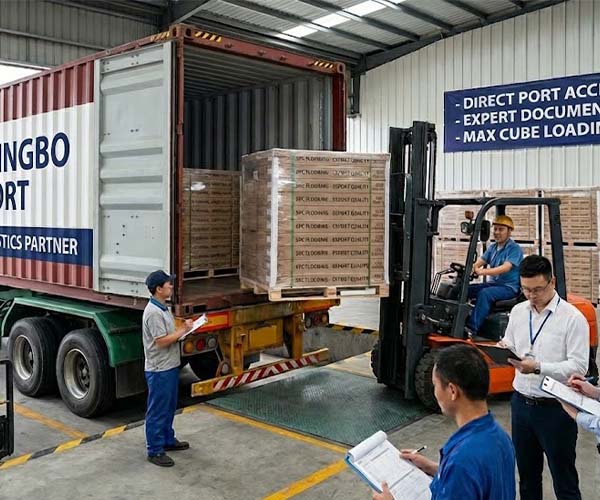 SPC flooring loading-ok