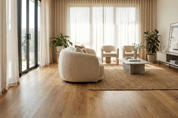 modern living room vinyl flooring
