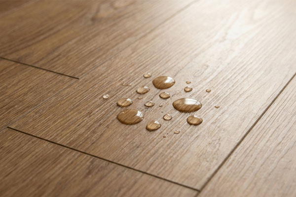 spc vinyl plank water resistant closeup